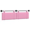 vidaXL T&ecirc;te de lit suspendue Rose Tissu