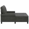 vidaXL Chaise longue avec coussin Noir 91 x 157 x 91 cm Simili cuir