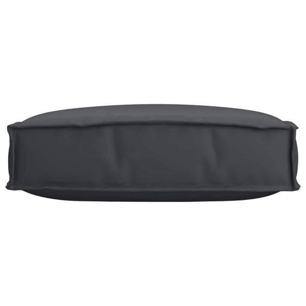 vidaXL Coussin Noir 60 x 60 x 12 cm Tissu Oxford
