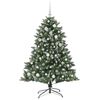 vidaXL Sapin de No&euml;l artificiel Vert 150 cm PVC, plastique et acier