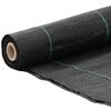 vidaXL Membrane anti-mauvaises herbes noir 1x150 m PP