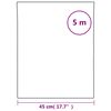 vidaXL Film pour fenêtre dépoli motif à rayures 45x500 cm PVC