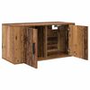vidaXL Ensemble de meuble TV mural 3 pcs Bois Ancien 80 x 34,5 x 40 cm