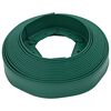 vidaXL Bordures de pelouse Vert 2000 x 4 x 5 cm Plastique