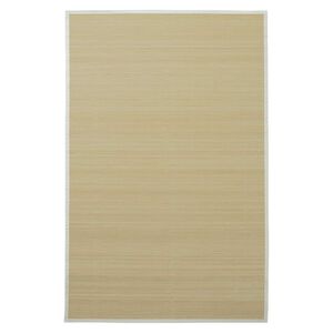 vidaXL Tapis en bambou 100x160 cm Naturel