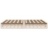 vidaXL Cadre de lit sans matelas 180x200 cm bois massif de pin