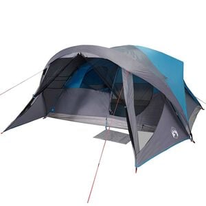 vidaXL Tente de cabine familiale 6 personnes bleu imperm&eacute;able