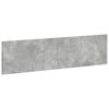 vidaXL T&ecirc;te de lit murale HOORN Gris b&eacute;ton Bois d'ing&eacute;nierie