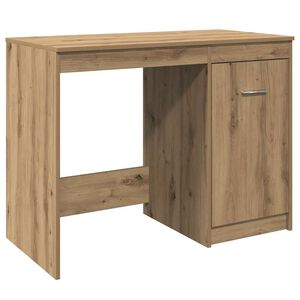 vidaXL Bureau ch&ecirc;ne artisanal 100x50x76 cm bois d'ing&eacute;nierie