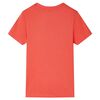 T-shirt pour enfants rouge clair 92