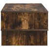 vidaXL Table basse Ch&ecirc;ne fum&eacute; 80 x 46 x 35 cm Bois d'ing&eacute;nierie