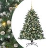 vidaXL Sapin de No&euml;l artificiel Vert 150 cm PVC, plastique et acier