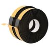 vidaXL Ruban adh&eacute;sif en mousse 2 pcs Noir 30mm x 5m Mousse CR