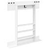 vidaXL Support de queue de billard Bois d'ing&eacute;nierie 93 x 12 x 103 cm