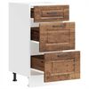 vidaXL Armoire de cuisine Porto vieux bois bois d'ing&eacute;nierie