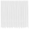 vidaXL Rideau en Dentelle Floral Blanc 245 x 400 cm Polyester
