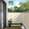 vidaXL &Eacute;cran de balcon Cr&egrave;me 110 x 300 cm Tissu Oxford