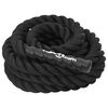 vidaXL Corde de combat noire 6 m 4,5 kg Polyester