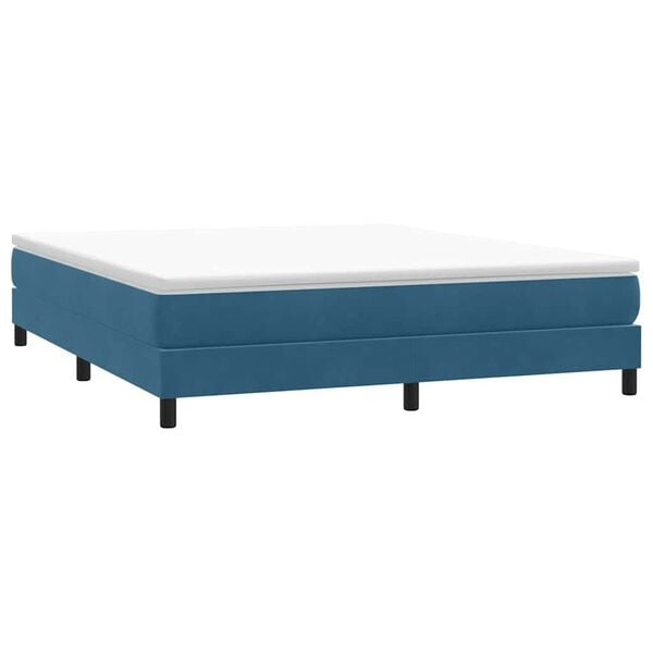 vidaXL Sommier à lattes de lit sans matelas 180x210 cm velours