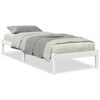 vidaXL Cadre de lit extra long sans matelas 90x220 cm bois massif pin