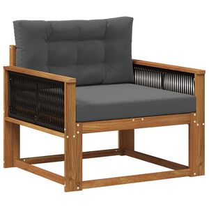 vidaXL Sofa de milieu ext&eacute;rieur Naturel
