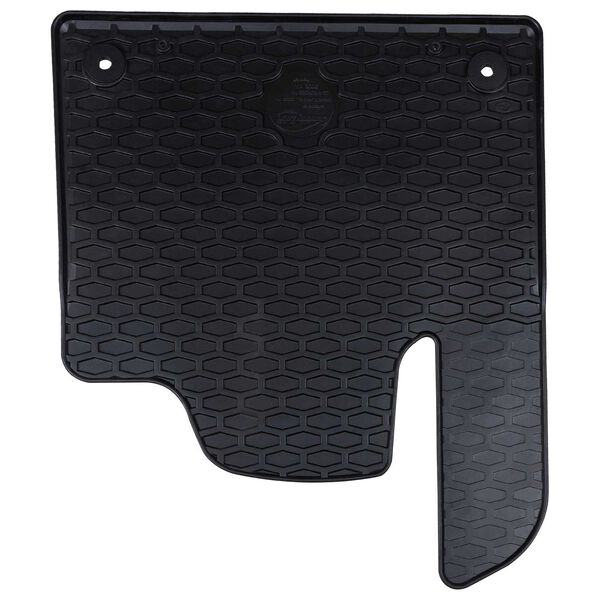 vidaXL Tapis de voiture 4 pcs Noir Caoutchouc