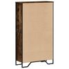 vidaXL Biblioth&egrave;que ch&ecirc;ne fum&eacute; 80x31x137,5 cm bois d'ing&eacute;nierie