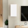 vidaXL Meuble TV Blanc 30,5x30x60 cm Bois d&rsquo;ing&eacute;nierie