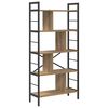 vidaXL &Eacute;tag&egrave;re 9 niveaux 75 x 30 x 156 cm Bois d'ing&eacute;nierie
