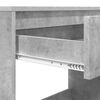 vidaXL Bureau Gris b&eacute;ton 100 x 50 x 78 cm Bois d'ing&eacute;nierie