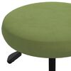 vidaXL Tabouret de massage Velours Vert clair