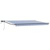 vidaXL Store r&eacute;tractable manuel avec LEDs 4,5 &times; 3 m