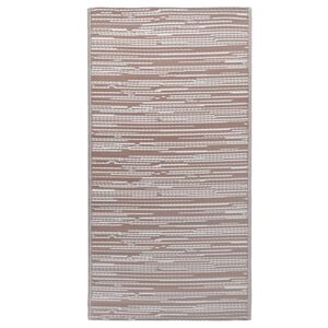 vidaXL Tapis d'ext&eacute;rieur ARAKIL marron 80x150 cm PP