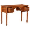 vidaXL Bureau avec tiroirs 110x50x76 cm bois d'acacia solide