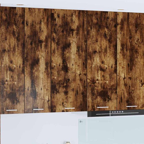 vidaXL Armoire suspendue Ch&ecirc;ne fum&eacute; 40 x 31 x 100 cm Bois d'ing&eacute;nierie