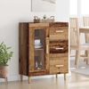vidaXL Buffet Bois Ancien 69,5 x 34 x 90 cm Bois d'ing&eacute;nierie
