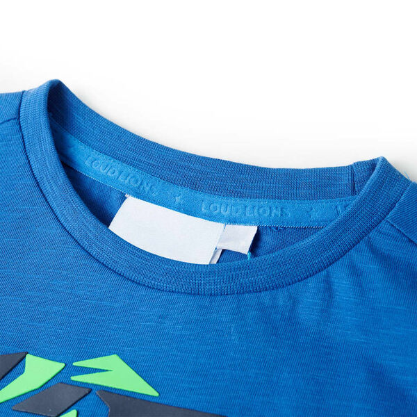 T-shirt pour enfants bleu 116