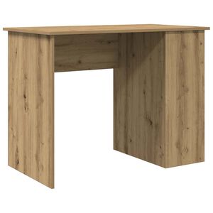 vidaXL Bureau ch&ecirc;ne artisanal 100x55x75 cm bois d'ing&eacute;nierie