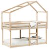 vidaXL Lit superpos&eacute; sans matelas 90x190 cm bois de pin massif