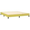 vidaXL Sommier &agrave; lattes de lit avec matelas Vert 160x200 cm Tissu