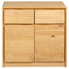 vidaXL Buffet SAUDA chêne 80x43x75,5 cm bois massif de pin