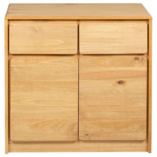 vidaXL Buffet SAUDA chêne 80x43x75,5 cm bois massif de pin
