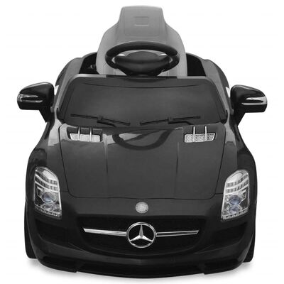 vidaXL Voiture électrique pour enfants Mercedes Benz SLS AMG Noir 6 V