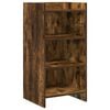 vidaXL Buffet Ch&ecirc;ne fum&eacute; 40 x 36 x 80 cm Bois d'ing&eacute;nierie