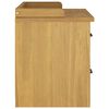 vidaXL Banc de couloir SANDNES 87x40x50 cm bois de pin massif