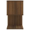vidaXL Tables de chevet 2 pcs Ch&ecirc;ne marron 50x30x51,5 cm