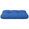 vidaXL Coussin de palette bleu royal 60x40x12 cm tissu
