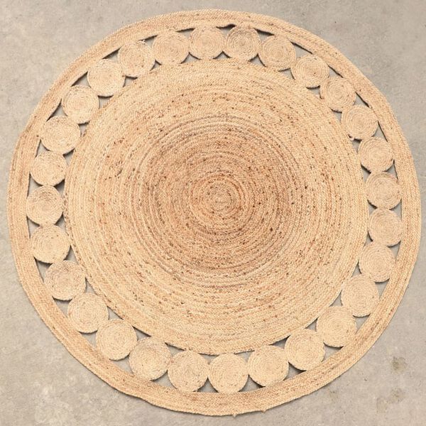 Dutch Lifestyle Tapis Jaipur Classic 200 cm Rond Beige