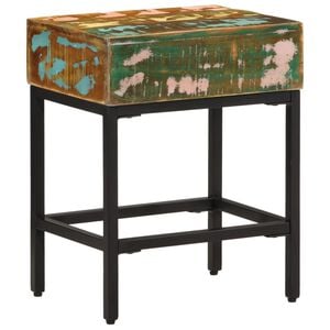 vidaXL Table d'appoint 40x30x51 cm Bois massif de r&eacute;cup&eacute;ration