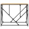 vidaXL Table console chêne sonoma 100x40x80 cm bois d'ingénierie